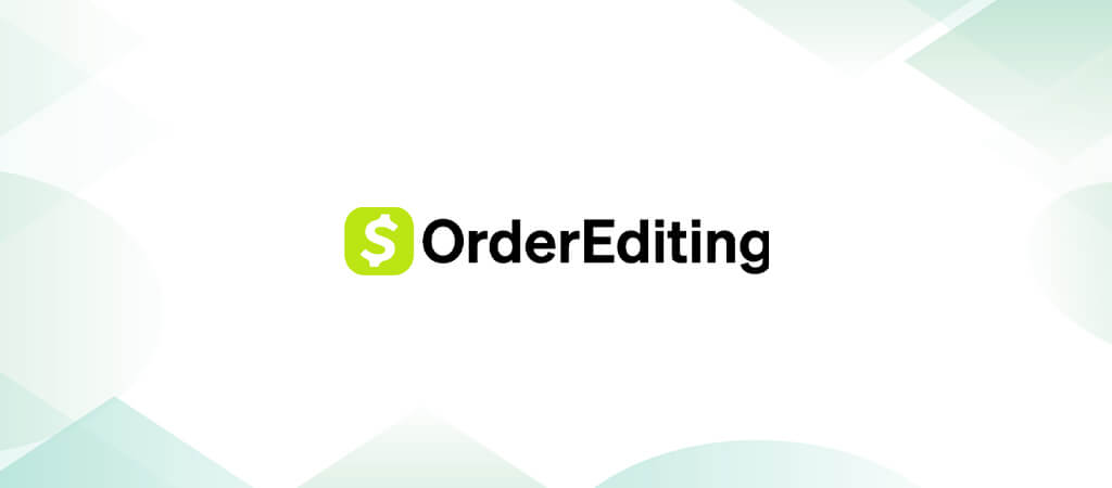 order editing