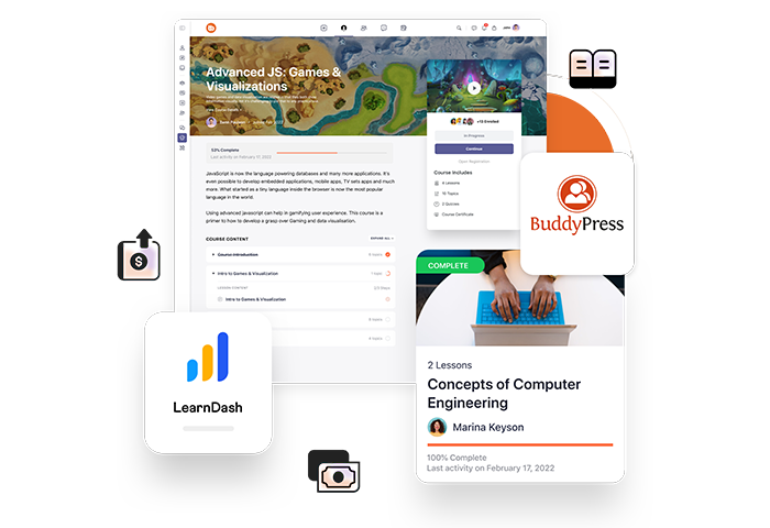 LearnDash BuddyPress Integration